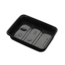 Ravier magnetron 500ml PP noir