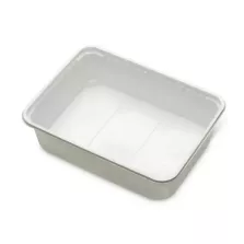 Ravier magnetron 750ml PP blanc