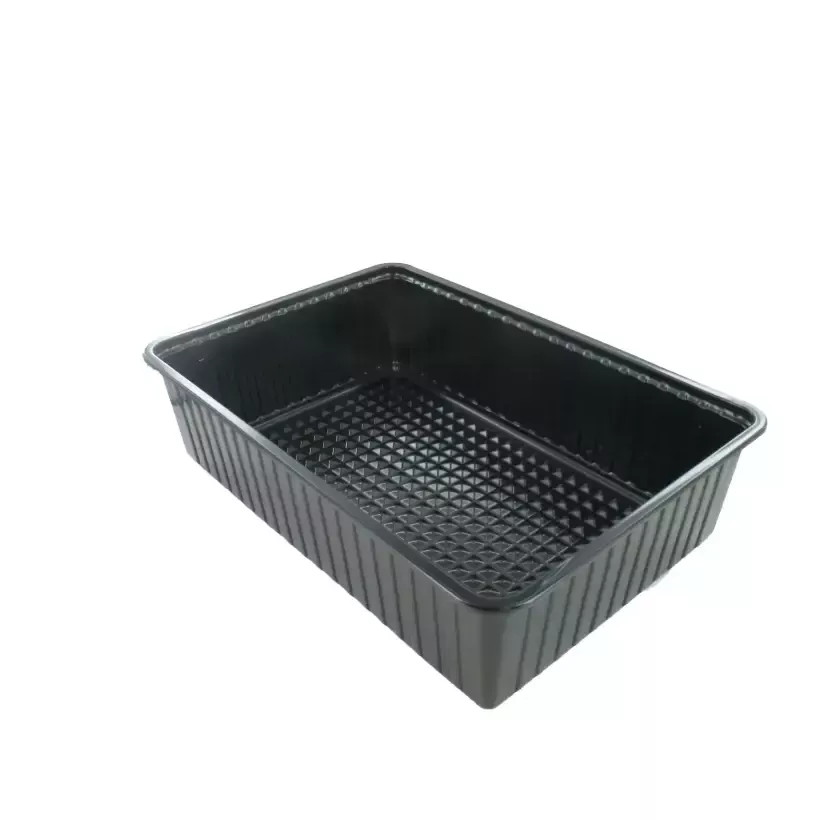 Ravier PS 7L noir 380x260x100mm