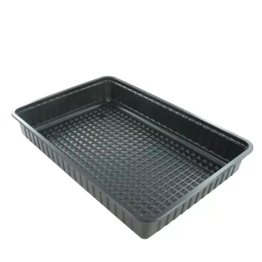 Ravier PS 4L noir 380x260x60mm