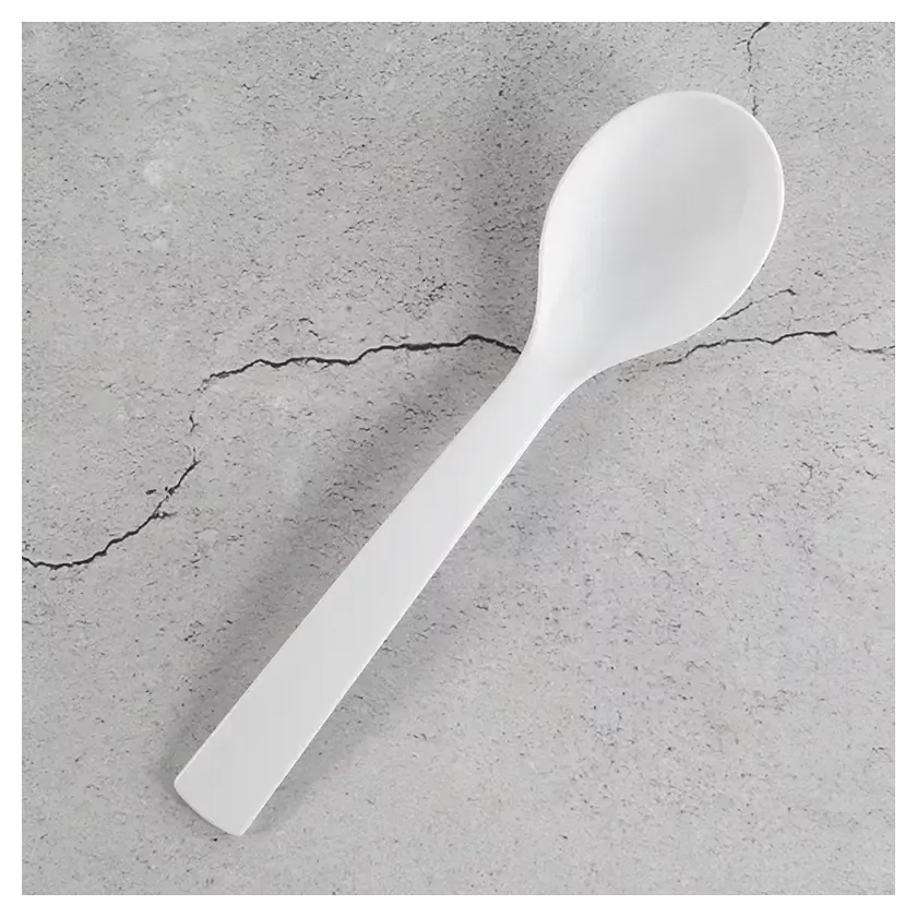 Cuillère salade petite blanc plexi 24cm
