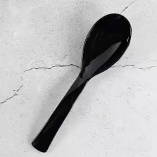 Cuillère salade grande noir plexi 24cm