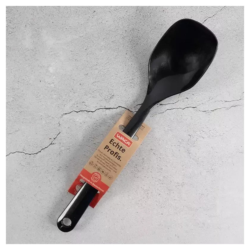 Cuillère salade 305mm noir PBT