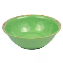 Plat melamine rond vert...