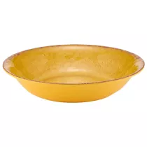Plat melamine rond orange...