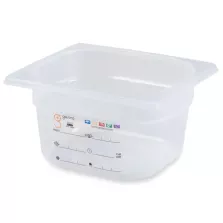 Bac GN 1 6 100mm 1,53L PP transparent