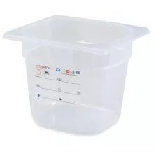 Bac GN 1 6 150mm 2,2L PP transparent