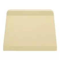 Grattoir 120x100mm PVC blanc