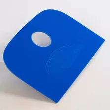 Grattoir PVC bleu 151x100mm