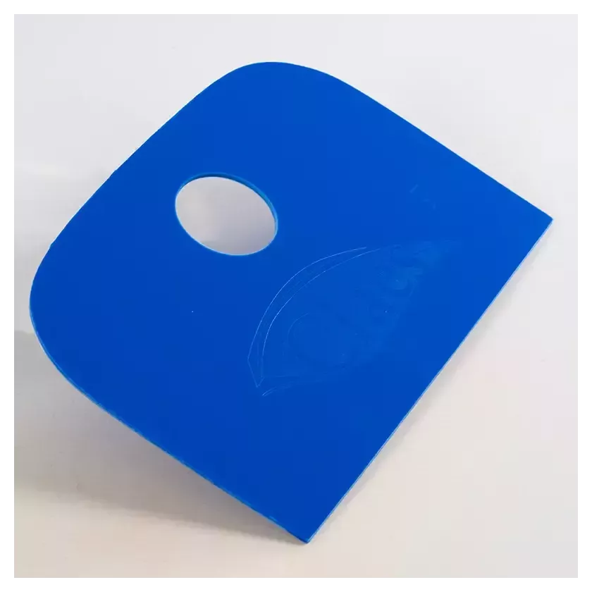 Grattoir PVC bleu 151x100mm