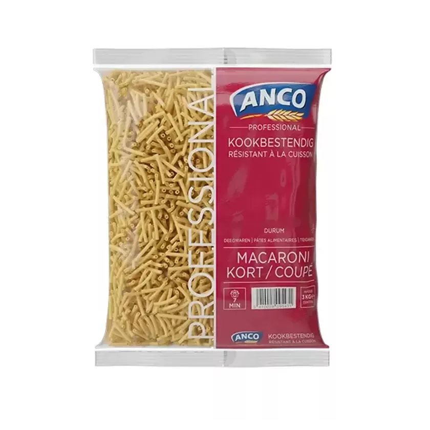 Macaroni coupe 4x3kg Anco Professional