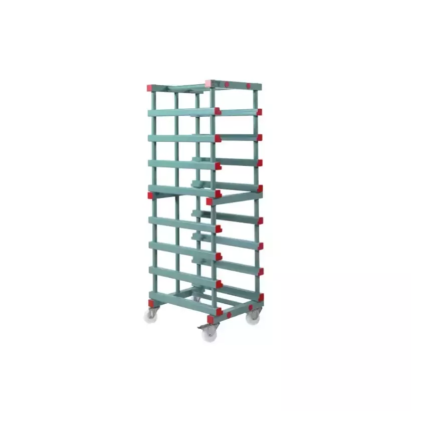 Rayonnage roulant RE8 roues inox