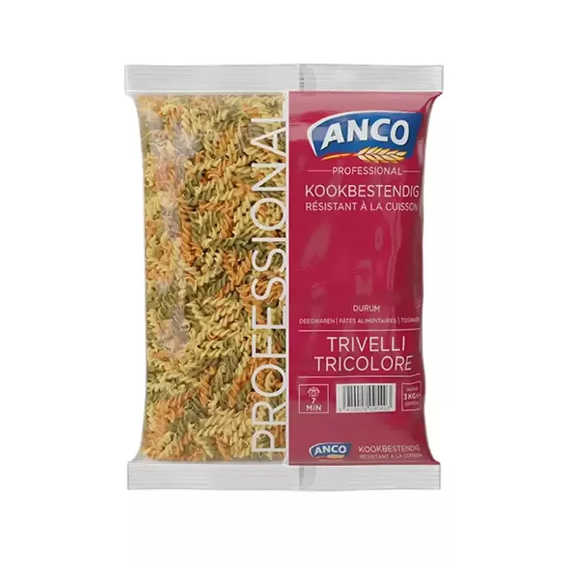 Trivelli tricolore 4x3kg Anco Professional