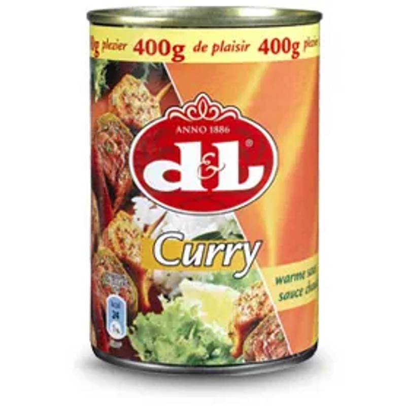 CURRY SAUCE CHAUD 400g...