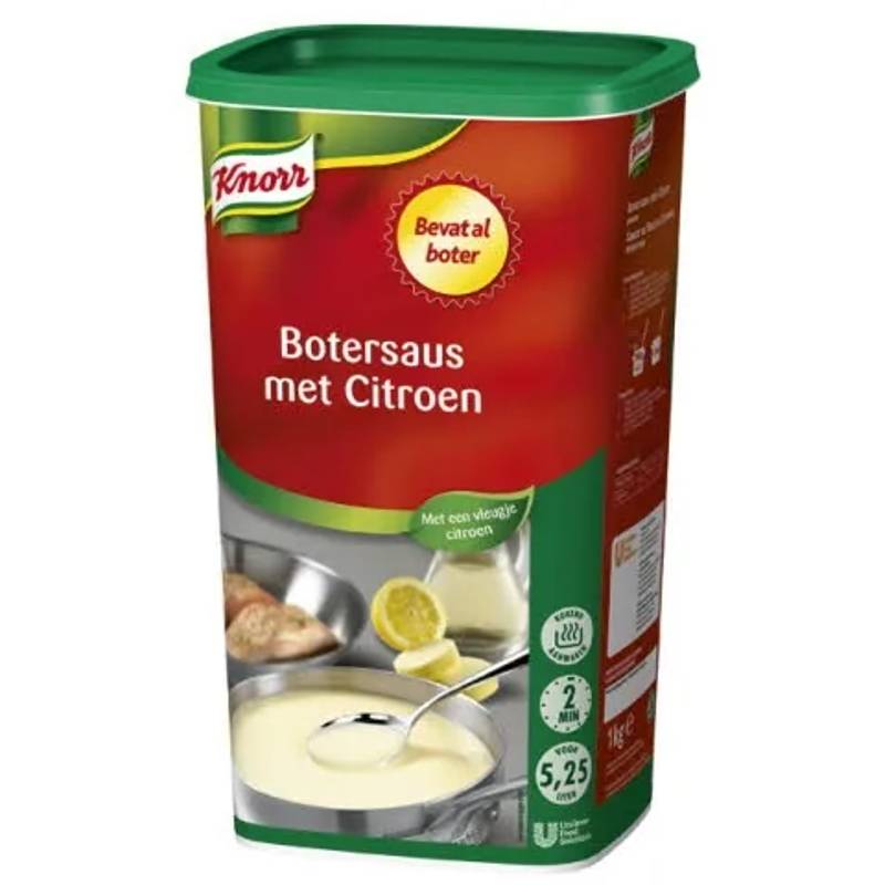 Sauce au beurre citronnee...