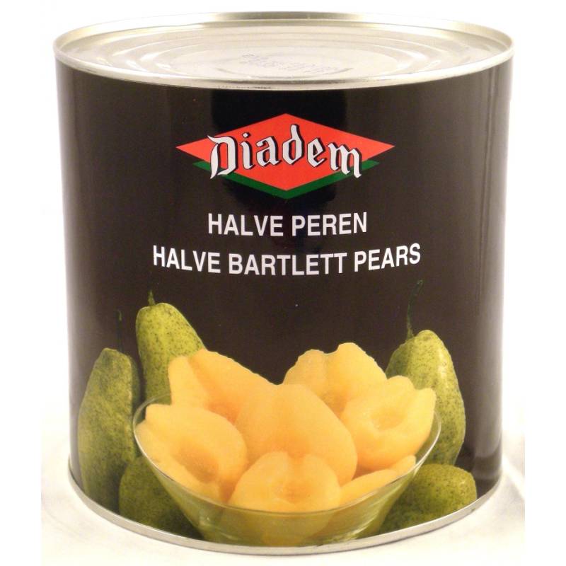 Demi-poires au sirop 3L 2,65kg