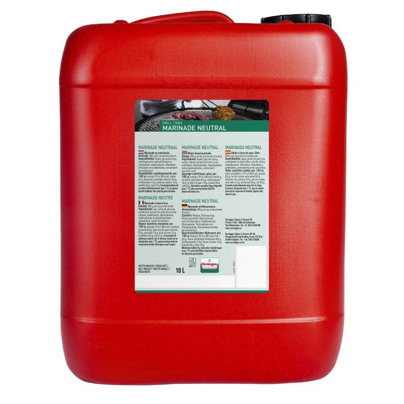 Marinade neutre 10kg Verstegen