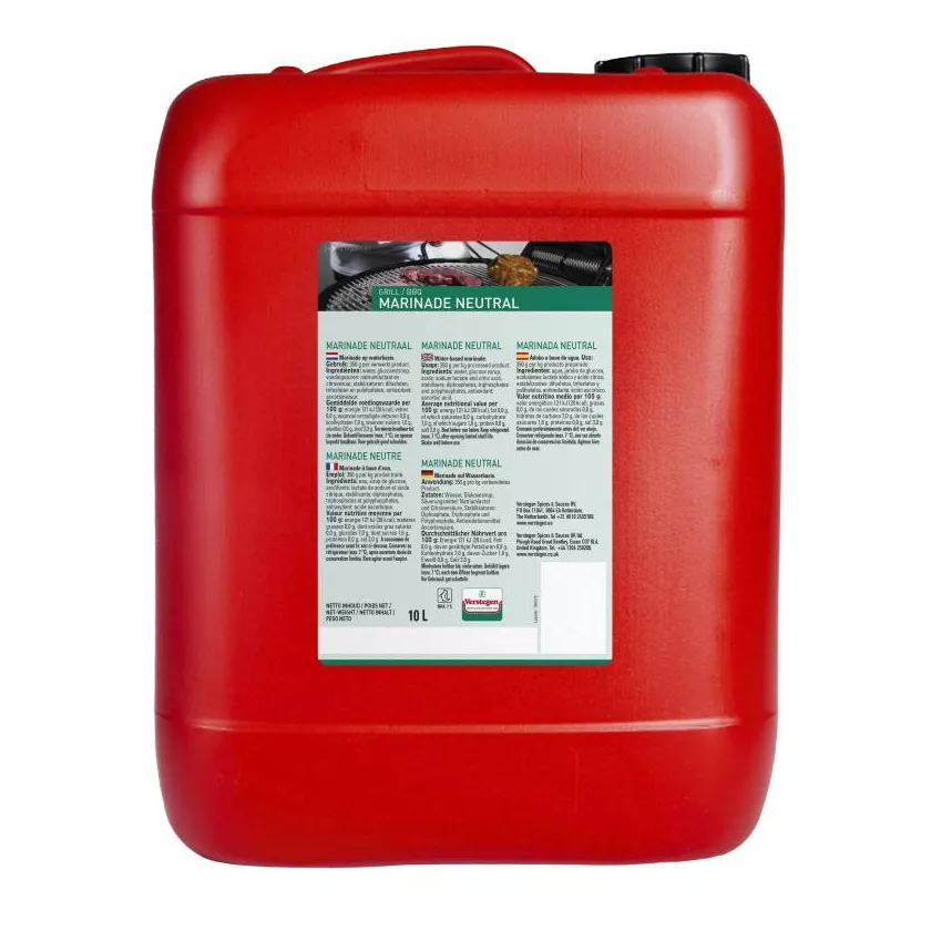 Marinade neutre 10kg Verstegen