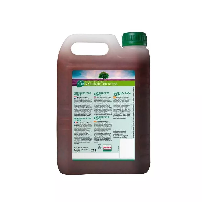 Marinade gyros Verstegen PURE
