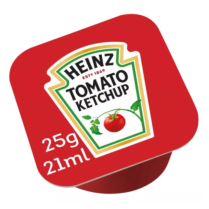 Ketchup cups 100x25g Heinz