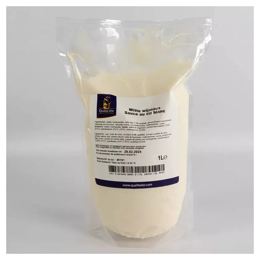 Sauce au vin blanc 4x1kg Qualite d'Or