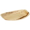 Plat catering 345x235x25mm compostable feuille de palme Eco
