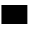 Placemat papier black uni...