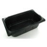 PP 1/4 GN H80 2L noir 265x162x80mm