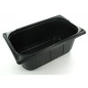 PP 1/4 GN H100 2,6L noir 265x162x100mm