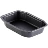 PP tray 215x148x40mm HMR noir 1 compartiment 840ml Duni