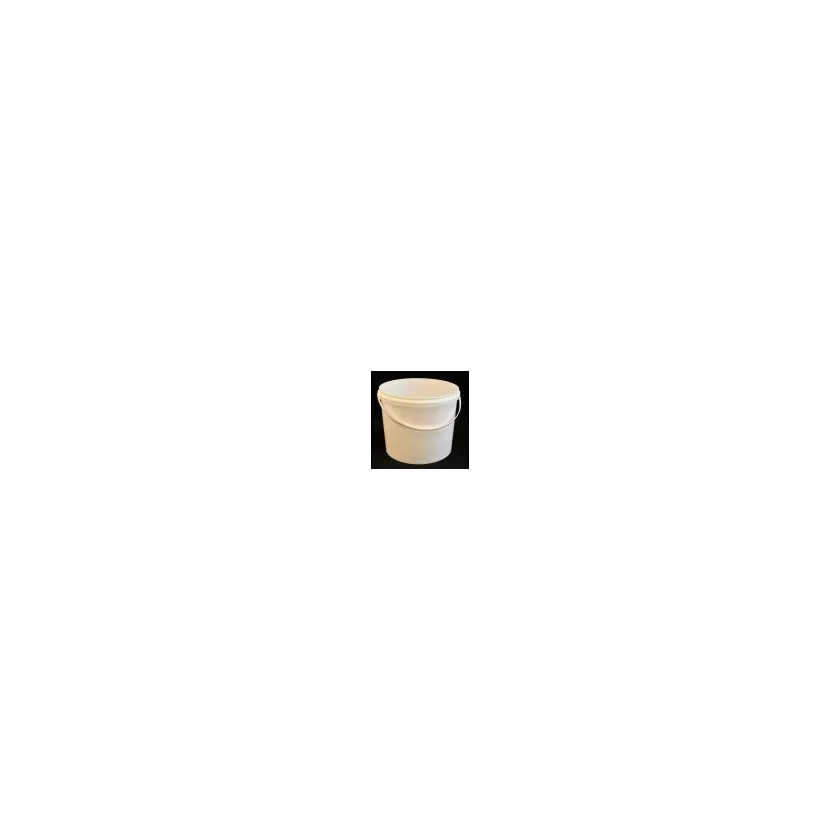 PP seau 5L blanc avec anse