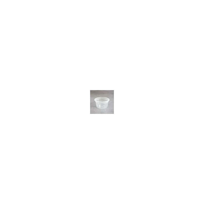 PP ravier diametre 53 25ml transparent