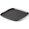 PP plat carre 35x35cm noir...