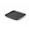 PP plat carre 30x30cm noir...