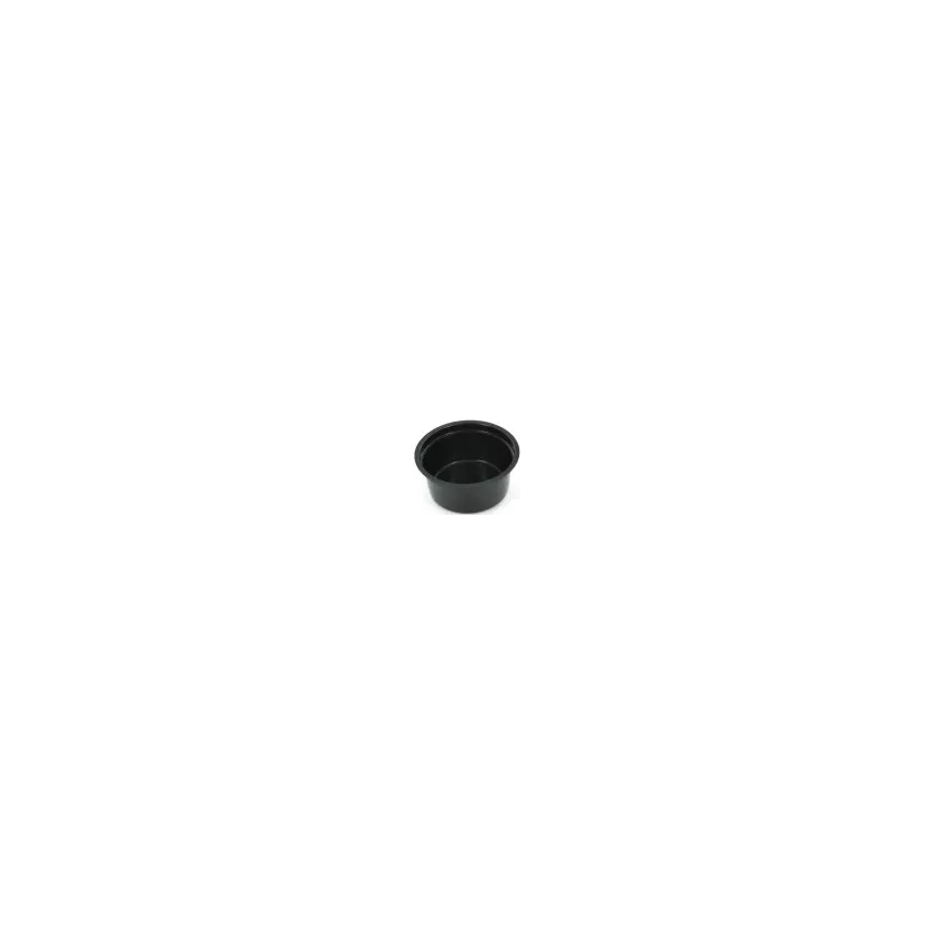 PP cup 150g diametre 95mm noir Blanco