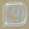 PP couvercle carton PE ravier transparent 750-1000-1200-1400ml carre
