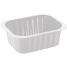 PP 1/8 GN H53 470ml blanc 138x114x35mm Duni