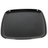 PS plat carre 27x27cm noir...