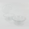 RPET ravier rond 50ml couvercle a charniere diametre 70x26mm Olipack