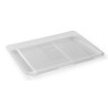 RPET ravier 320x250x20mm rectangulaire transparent 1 compartiment ZEN