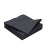 Serviettes 2 couches noir Duni 151803 33x33cm