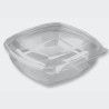 Squarepac RPET 750ml noir 179x174x50mm Pluspack