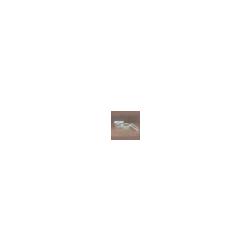 PP ravier carre 150ml transparent 80x80x39mm - cachete