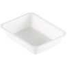 PP tray 227x178x50mm blanc 1COMP-1345ml-Duni 162343