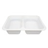 PP tray 227x178x50mm blanc...