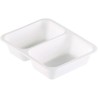 PP tray 227x178x50mm blanc...