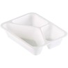 PP tray 227x178x50mm blanc...