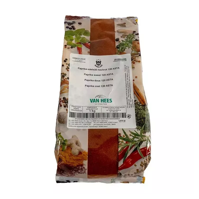 Paprika edelsuss hochrot Van Hees