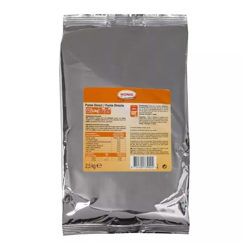 Puree pommes de terre direct 6x2,5kg Honig Prof poudre