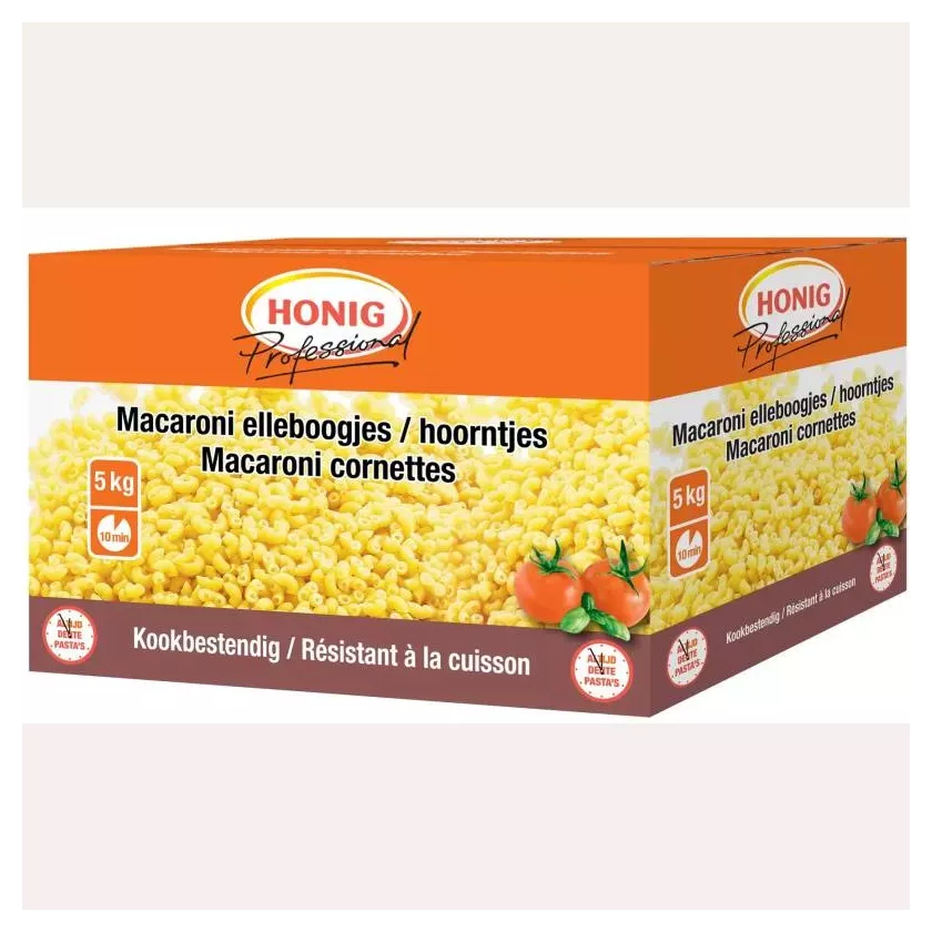 Macaroni cornettes Honig Prof